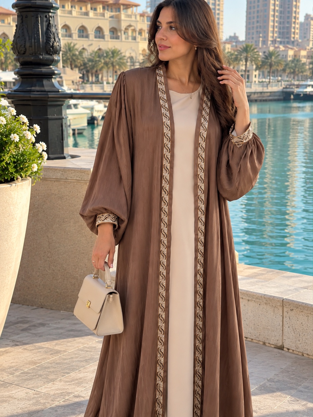 Sunset Abaya